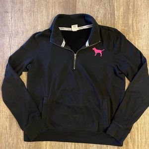 VS PINK Half Zip Hoodie